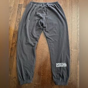 EUC Spiritual Gangster gray jogger Sweatpants size medium